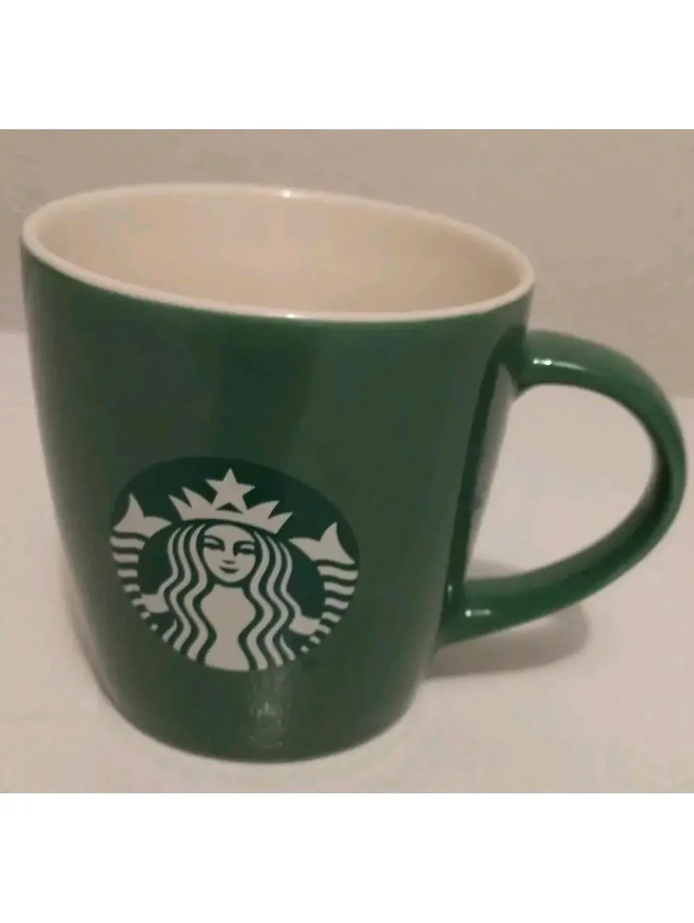 Starbucks Green Coffee Mug 12oz Capacity Mermaid Siren Brand Logo Tea Cup